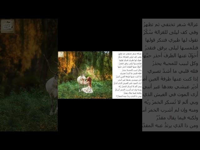 تميم البرغوثي : أُحَوِّلُ عنها الطرفَ أحذر حبَّها * وكل لبيب للمحبة يحذرُ