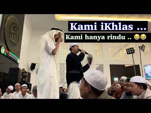 Kami menangis bukan karena tidak redho tapi kami sangat Rinduuuu 