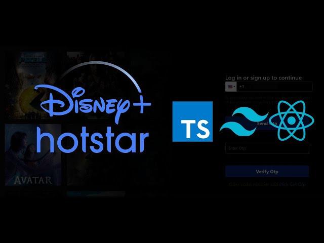 Part 4 | Disney plus hotstar clone | React JS, Typescript, Tailwind, TMDB api, movie database