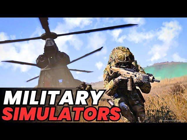 Top 20 Best Military Simulation Games You NEED in 2024 | Best War Simulator Games For PC