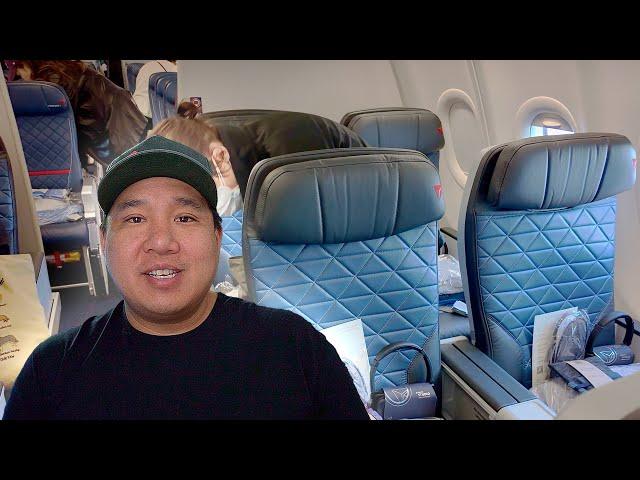 Delta Premium Select Experience on Airbus A330-900neo | LAX to HND International Flight Review ️