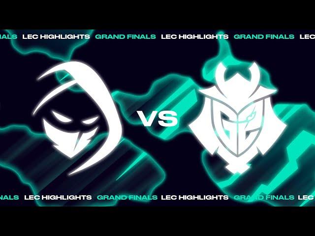 RGE v G2 | Match Highlights | Grand Finals | 2022 LEC Spring