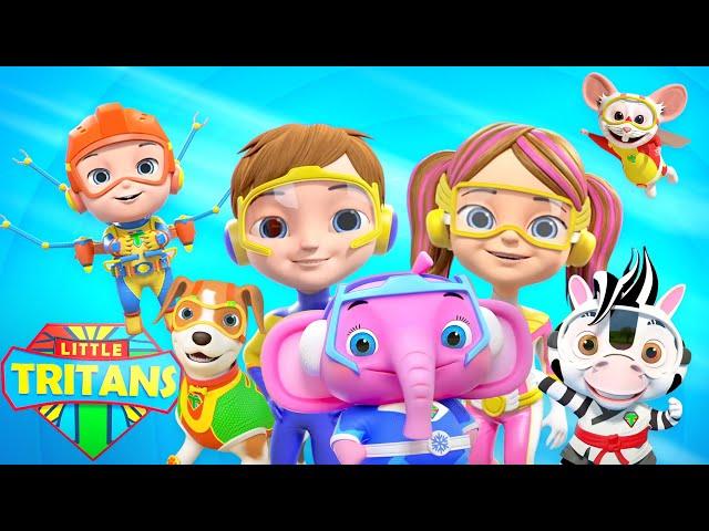 The Little Tritans | Kids Songs & Nursery Rhymes | Cartoon Videos for Babies