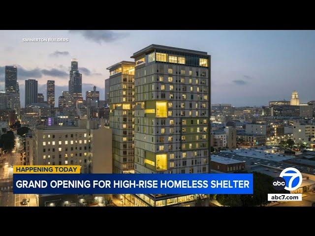 New DTLA high-rise to house homeless in $600,000 units