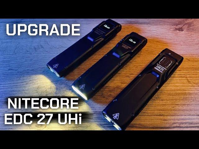 НОВЫЙ EDC 27 UHi от NITECORE