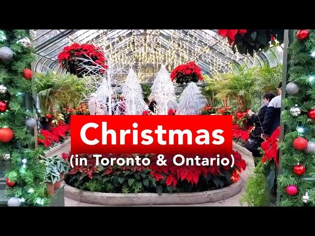 CHRISTMAS IN TORONTO (and Ontario) 16 MUST VISIT PLACES