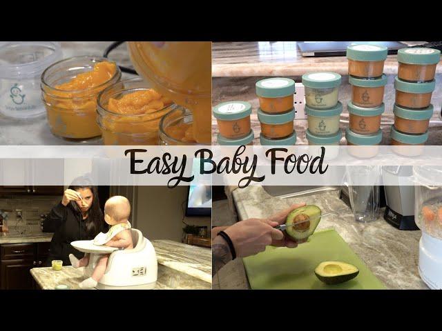 EASY BABY FOOD RECIPES FOR FIRST TIME MOMS// MEETING THE MIONES