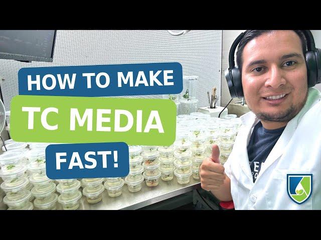 Speed Up Your Tissue Culture Media Preparation: Tips from Our Lab Director Francisco