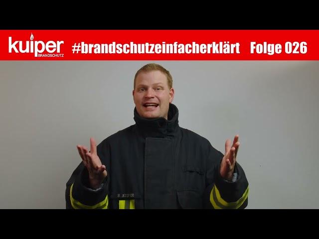 Anlagentechnischer Brandschutz #BrandschutzEinfachErklärt