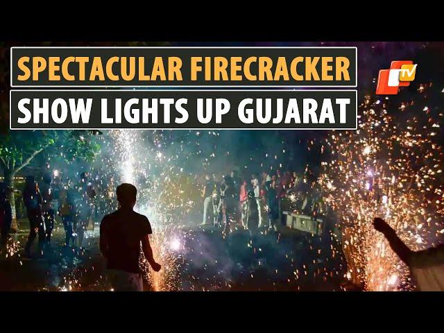 Diwali 2024: Municipal Corporation of Rajkot Hosts Spectacular Firecracker Show In Gujarat