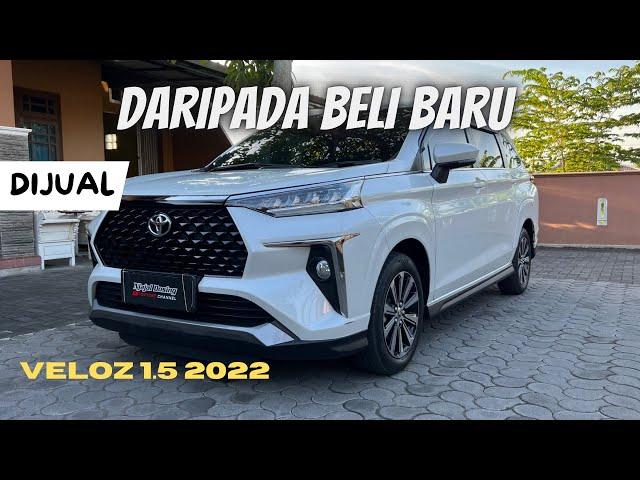 DIJUAL TOYOTA VELOZ 1.5 2022 , KONDISI TERAWAT SIAP PAKAI