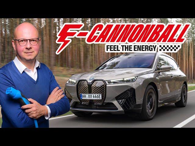 E-CANNONBALL 2024: ROADTRIP 1.500 km zur Elektroauto-Rallye – EXKLUSIVE EINBLICKE in Spielfilmlänge!