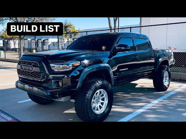 2016 Tacoma on 35s Review & Built list! | Walk around