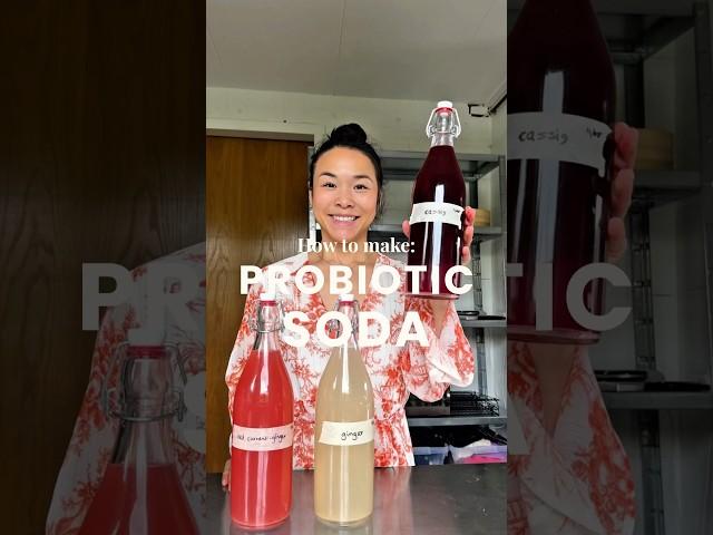 How to Make Naturally Carbonated Soda at Home |  Berries with Ginger Bug