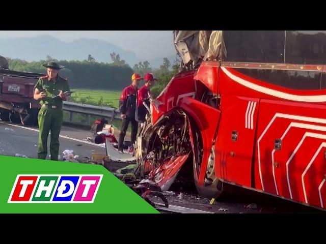 Thông tin về vụ tai nạn nghiêm trọng trên cao tốc Đà Nẵng - Quảng Ngãi | THDT