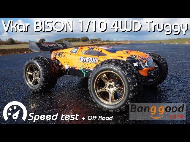 • Vkar Racing - Bison 1/10 truggy - Speed test •