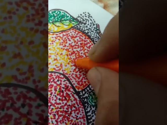 how you like my dotted drawing #unknown artist#