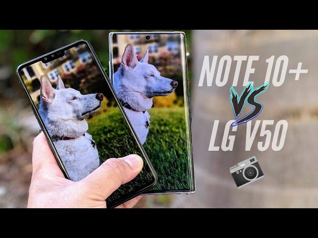 Samsung Galaxy Note 10 Plus vs LG V50 ThinQ 5G Camera Comparison