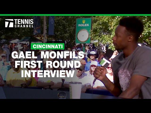 Gael Monfils Balancing Parenthood and Tennis | Cincinnati First Round