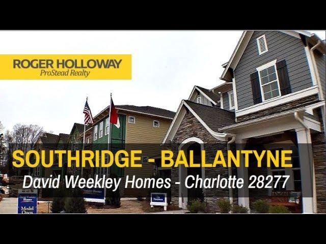 SouthRidge New Homes for Sale in Charlotte NC Ballantyne Area