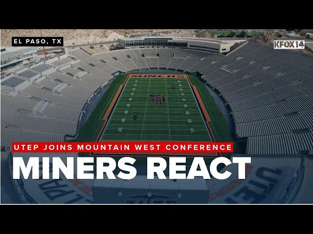 UTEP fans thrilled as the Miners prepare for Mountain West Conference move