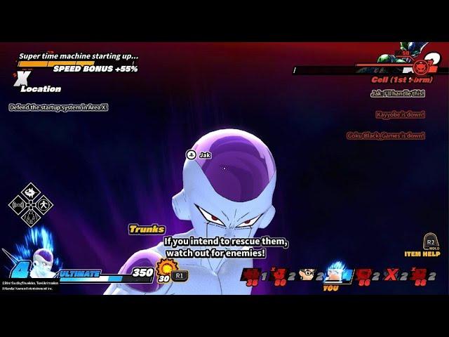 DRAGON BALL: THE BREAKER Cell VS Frieza