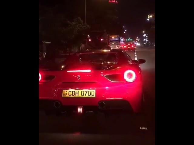 Ferrari 488 Spotted in Colombo Sri Lanka