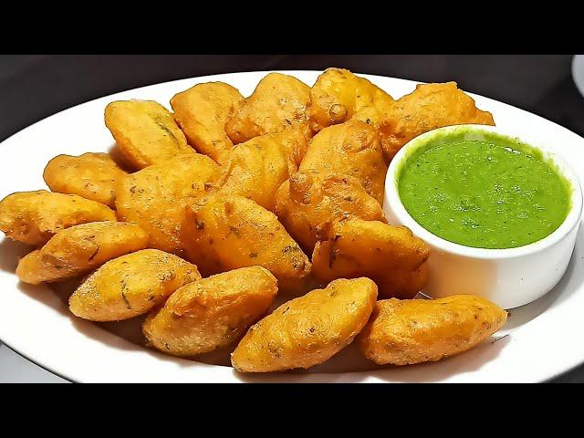Aloo Pakoda With Mint Chutney |Crispy Aloo Pakoda |Mint Chutney |Chef Ashok