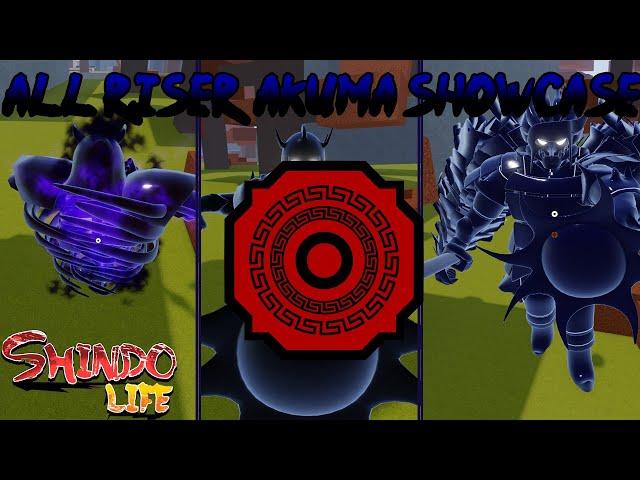 Shindo Life: Riser Akuma Showcase + Full Spirit