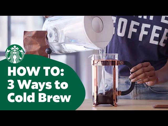 How to: Three Ways to Cold Brew Coffee