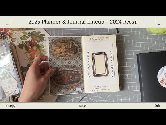 2025 Planner & Journal Lineup + 2024 Recap | What worked and didn't work for me