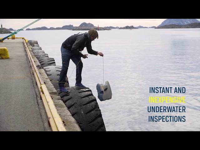 Underwater ship inspection | Blueye Pioneer underwater drone