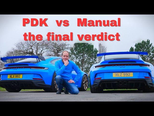 Porsche GT3 PDK vs Manual which one do we choose ?