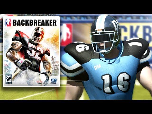 Backbreaker is a very confusing football game