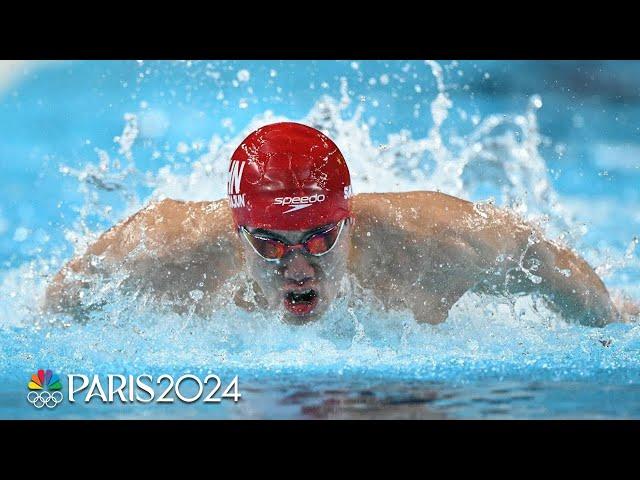 China edges Team USA, France in the CLOSEST OF FINISHES to 4x100m medley relay | Paris Olympics