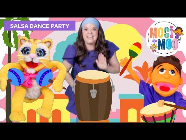 Salsa Dance Party for Kids | Fun, Educational, Action Video for Preschool and Primary Grade Children