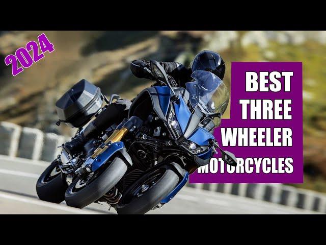 10 Best three-Wheeler Motorcycles You Can Buy For 2024 | Specifications and Price