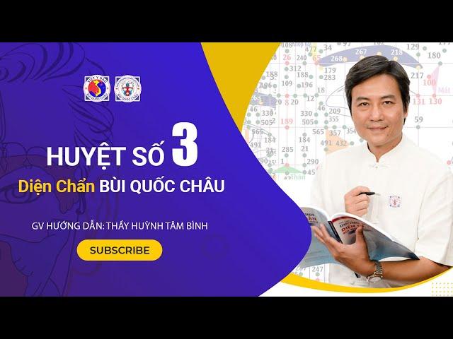 Huyệt số 3 Diện Chẩn Bùi Quốc Châu | G.V Huỳnh Tâm Bình chia sẻ