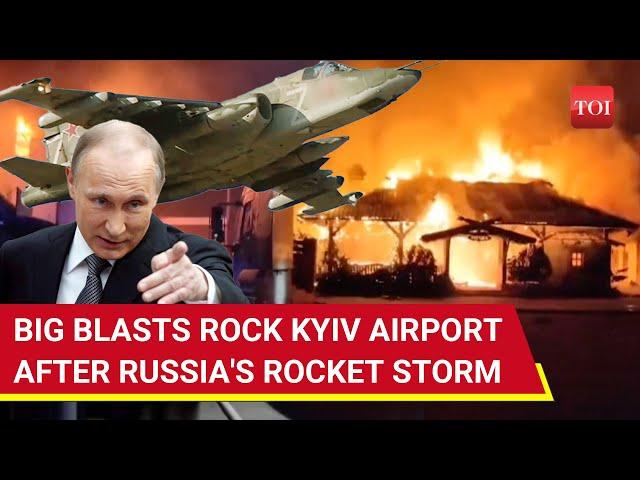 Kyiv Airport 'Bombed'; Thunderous Explosions Rock Ukraine's Capital After Trump's Victory