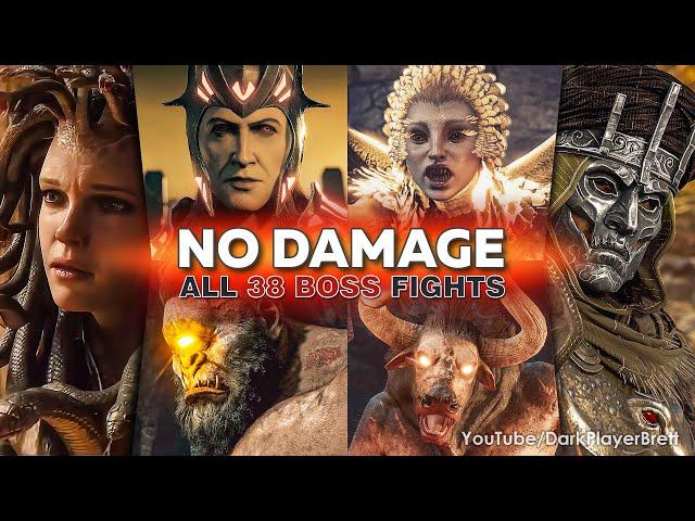 All 38 Boss Fights in Assassin's Creed Odyssey (Nightmare | No Damage) [4K 60FPS]