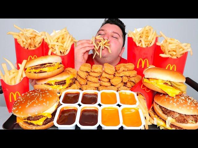 Massive McDonald's Feast • MUKBANG