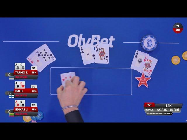 HIGHLIGHTS: €1,100 NLH Main Event Day 3 | Kings of Tallinn 2024: Autumn Edition