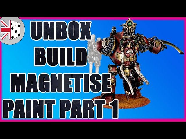 FORGEWORLD OSIRON CONTEMPTOR DREADNOUGHT - BUILD/MAGNETISE/PAINT Part 1