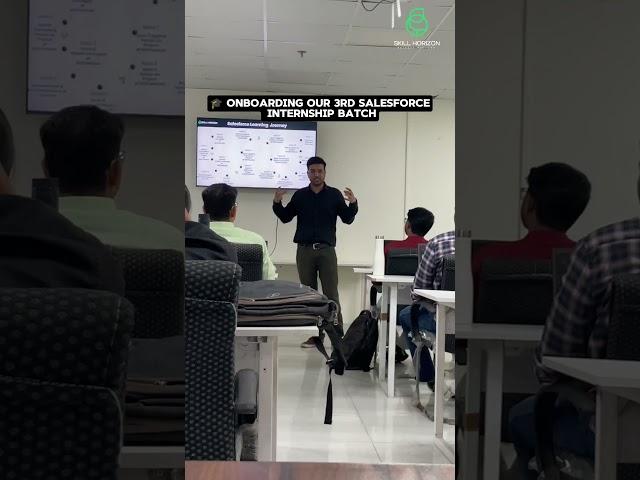  Onboarding Our Salesforce Internship Batch