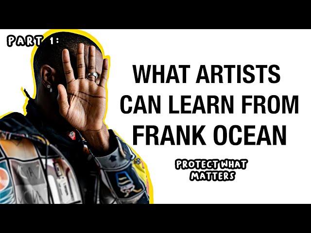 Frank Ocean: Creative Advice, Protecting Your Energy, and How to Finish Projects