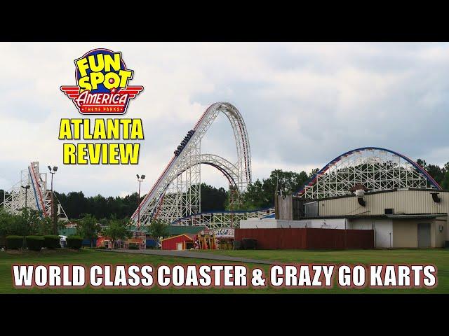 Fun Spot Atlanta Review, Georgia Amusement Park & FEC | World Class Coaster & Crazy Go-Karts