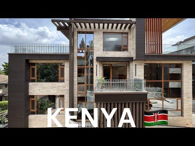 Inside a KENYA VILLA With an Elevator & Cinema, this Home Will Shock You!