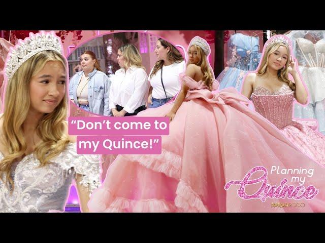 HATERS try to ruin my party! | Planning My Quince EP 51