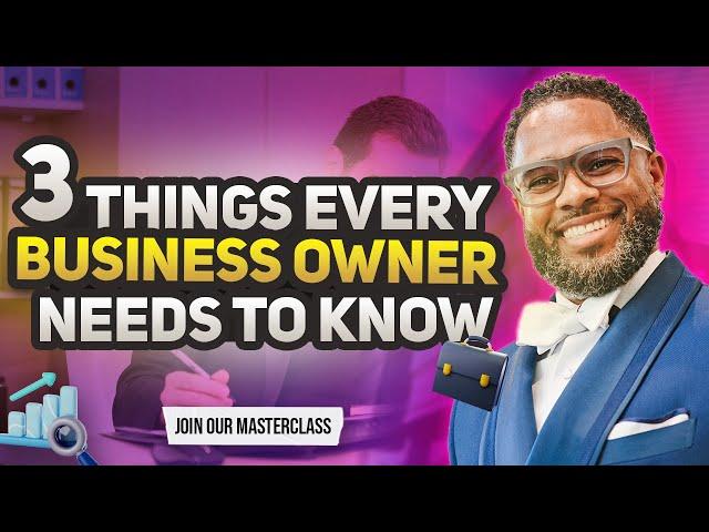 3 Hard Truths Every Business Owner Must Face to Succeed | Dewayne Williams