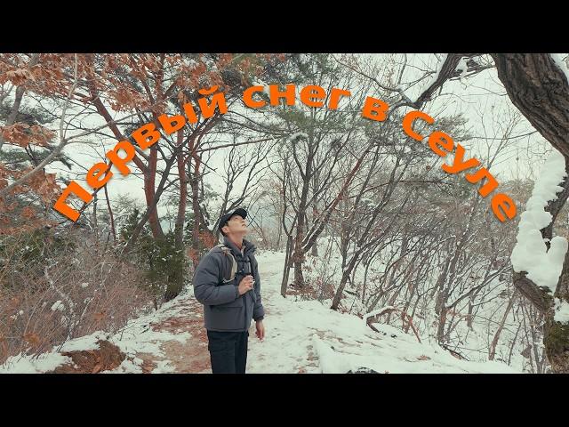 SILENT VLOG: First Snow in Seoul 2024 [SUBTITLES ENG / 한국어 / РУССКИЙ]